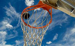 Picture of basketball hoop