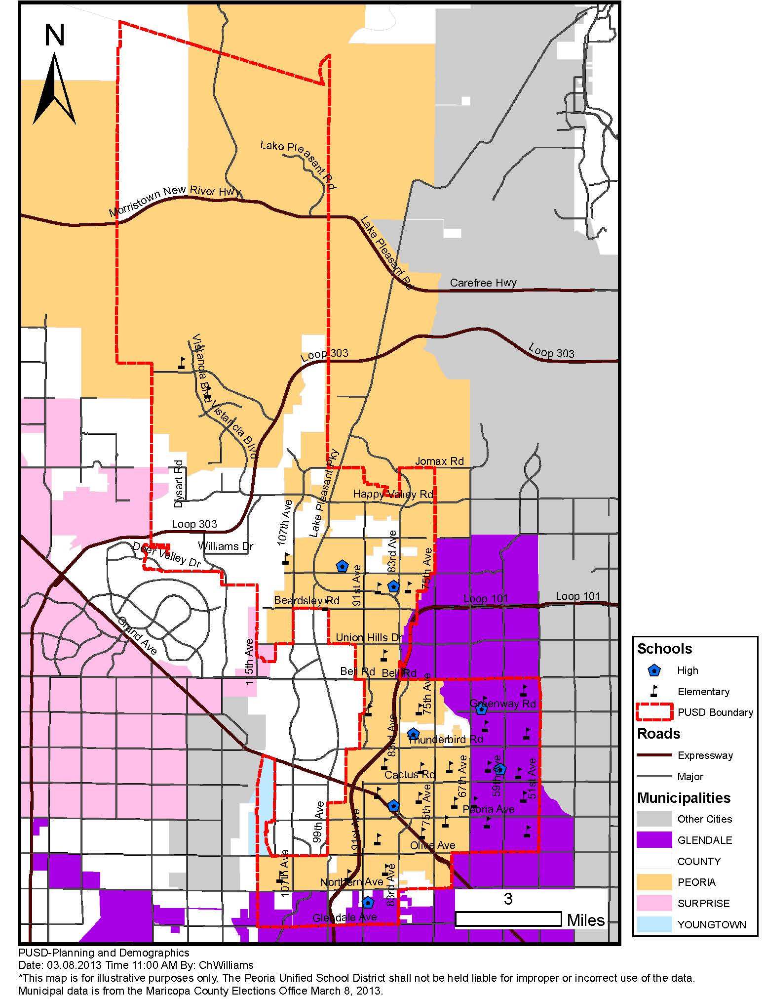 Municipal Boundaries Map 