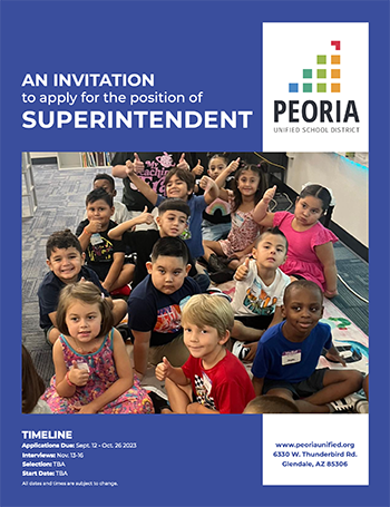 An Invitation to apply for the position of Superintendent