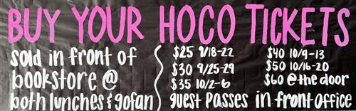 Centennial Homecoming Ticket Sales