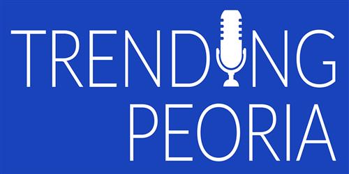 Trending Peoria podcast logo 