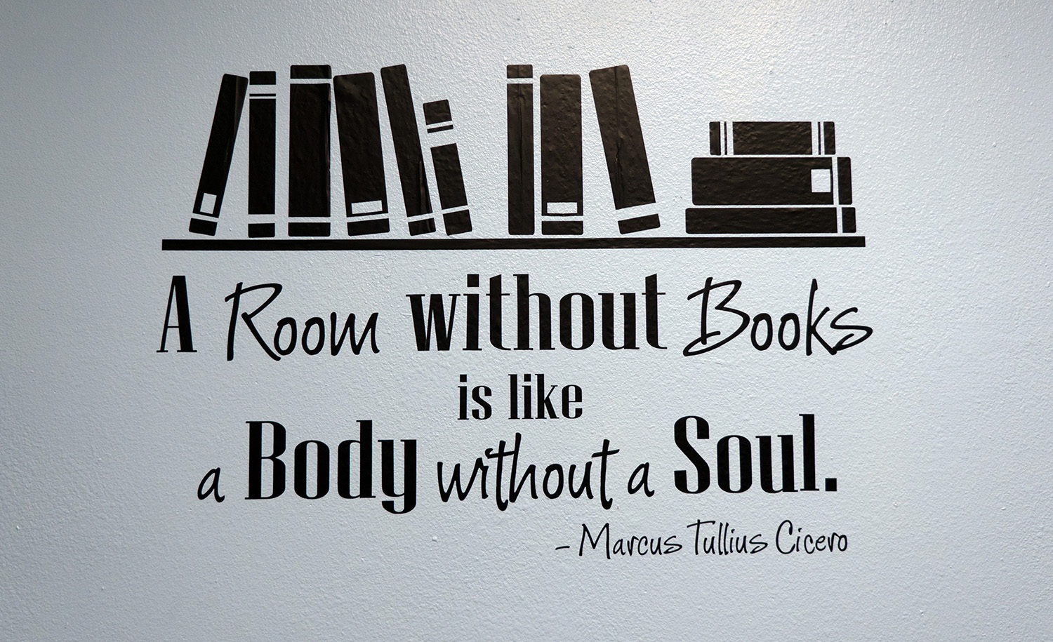 Image result for a room without books is a body without soul